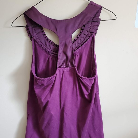 Purple sleeveless blouse - Picture 5 of 5